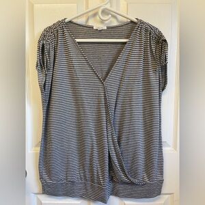 Black and White Gingham Blouse